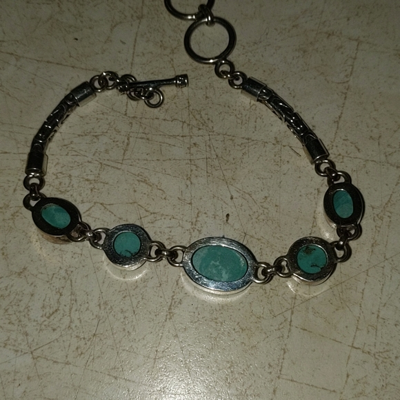 Genuine Turquoise Bracelet NWOT - Picture 8 of 8